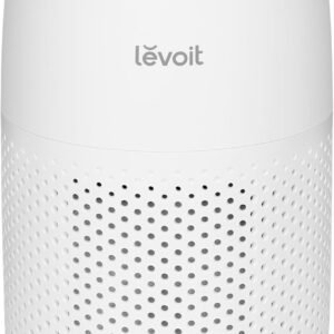 【節電対策】Levoit (レボイト) 空気清浄機 小型 花粉 12畳 脱臭 卓上 軽量 集じん ペット hepa フィルター 静音 ミニ アロマ対応 Core Mini ホワイト