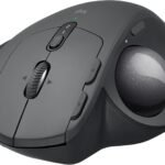 【Amazon.co.jp限定】 ロジクール 静音 ワイヤレス トラックボール マウス MXTB2d MX ERGO S + マウスパッド MP10GR Bluetooth Logibolt 無線 windows mac iPad OS Chrome Android グラファイト 国内正規品 ※Amazon.co.jp限定 壁紙ダウンロード付き