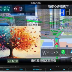 ケンウッド(Kenwood)カーナビ 彩速 HD8インチ MDV-M812L 「Apple CarPlay」「Android Auto」対応 安心の日本製 インダッシュモデル
