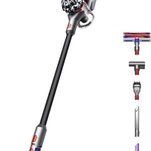 Dyson(ダイソン) 掃除機 コードレス Dyson V8 Slim Fluffy (SV10K EXT BK) スティック ハンディクリーナー サイクロン【より小さく。より軽く。性能はそのままに。】