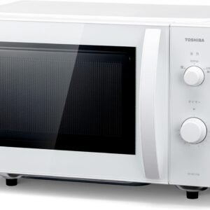 TOSHIBA(東芝) 電子レンジ 17L フラットテーブル 単機能 全国対応 ダイヤル式 レンジ あたため 庫内灯 オレンジLEDタイマー 簡単操作 一人暮らし/家庭向/お年寄り 新生活 新社会人 入学 ER-NS170A(W) ヘルツフリー