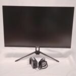 【Amazon.co.jp限定】アイリスオーヤマ モニター 24インチ(メーカー3年保証) スピーカー内蔵 VAパネル HDMI×1 VGA×1 DC IN×1 AUDIO OUT×1 角度調整可能 ブルーライト軽減 フレームレス DT-FF233S-B