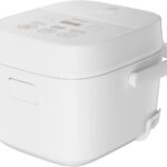 【Amazon.co.jp限定】[山善] 炊飯器 一人暮らし 3合 3種類炊き分け機能 マイコン式 低温調理 無洗米モード 保温 予約機能 ホワイト AMRC-5M(W)