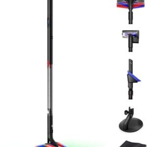 Dyson(ダイソン) 掃除機 コードレス Dyson PencilVac Fluffycones (ペンシルバック フラフィコーンズ) (SV50 FC AM) スティック ハンディクリーナー 軽量 LED 充電スタンド付き【Amazon.co.jp限定】【世界で最もスリム。全方位に動かせるスムーズな掃除を。​】