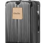 [ClioClio] スーツケース キャリーケース キャリーバッグ 拡張機能付 超軽量 静音 鏡面加工 【360度回転 & 取り外す可能】 ABS+PC 耐衝撃 防盗ファスナー TSAローク搭載 旅行 ビジネス 出張 (グレー, Sサイズ/機内持込可能（1~3泊/40L）)