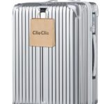 [ClioClio] スーツケース キャリーケース キャリーバッグ 拡張機能付 超軽量 静音 鏡面加工 【360度回転 & 取り外す可能】 ABS+PC 耐衝撃 防盗ファスナー TSAローク搭載 旅行 ビジネス 出張 (シルバー, Sサイズ/機内持込可能（1~3泊/40L）)