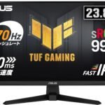 【Amazon.co.jp限定】ASUS ゲーミングモニター TUF Gaming VG249QM1A 23.8インチ / 270Hz / Fast IPS/フルHD / 1ms / 99% sRGB/FreeSync Premium / HDMIx2 DisplayPort/国内正規品
