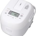 TOSHIBA(東芝) 炊飯器 3合 RC-5ZXT(W) ホワイト 一人暮らし IH 玄米 保温24時間 新生活