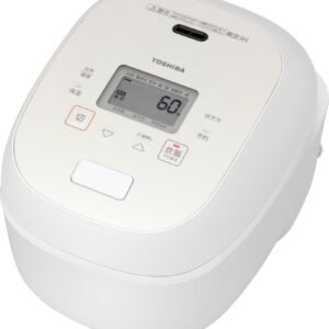 TOSHIBA(東芝) 炊飯器 炎匠炊き 5.5合 RC-10RWA(W) グランホワイト 真空IH rice cooker 日本製 真空ひたし 早炊き 真空保温白米40時間 お手入れ簡単