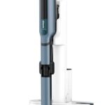 【Amazon.co.jp限定】 Shark シャーク 掃除機 自動ゴミ収集ドック付き スティック クリーナー CS850JBLAE EVOPOWER SYSTEM iQ+ コードレス掃除機 自動 ゴミ収集ドック コードレススティック スティッククリーナー 充電式 cs850J ノルディックブルー
