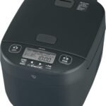 象印マホービン 炊飯器 1升 極め炊き 豪熱大火力 圧力IHタイプ 日本製 お手入れ点数2点 スレートブラック NW-YB18AM-BZ