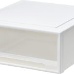 天馬 収納ボックス フィッツケース 小物収納 幅45×奥行45×高さ20cm 収納ケース たわみにくい 小物入れ 衣装ケース 日本製 再生材配合 サステナブル 【色 ホワイトクリア】 【45-45】