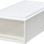 天馬 収納ボックス フィッツケース 押入れ 幅39×奥行74×高さ23cm 収納ケース たわみにくい 衣装ケース 日本製 再生材配合 サステナブル 【色 ホワイトクリア】 【74-39M】