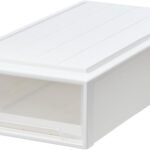 天馬 収納ボックス フィッツケース 押入れ 幅39×奥行74×高さ18cm 収納ケース たわみにくい 衣装ケース 日本製 再生材配合 サステナブル 【色 ホワイトクリア】 【74-39S】