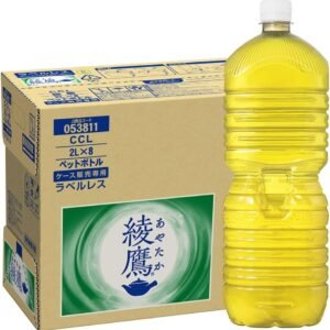 【Amazon.co.jp限定】 綾鷹 2L PET ラベルレス ×8本