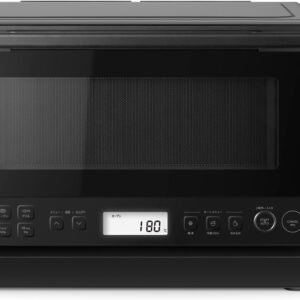 【Amazon.co.jp限定】TOSHIBA(東芝) スチームオーブンレンジ 石窯オーブン 23L 縦開き コンパクト 一人暮らし/家族 簡単操作 液晶パネル ER-60ZB(K) ブラック 新生活