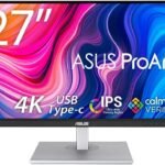 ASUS 4K モニター ProArt PA279CV-J 27インチ(無輝点交換保証 HDR IPS Type-C 65W PD Display Port HDMIx2 高さ調整 縦横回転 SRGB100% Rec.709 Calman Verified ProArt パレット搭載)