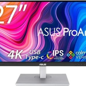 ASUS 4K モニター ProArt PA279CV-J 27インチ(無輝点交換保証 HDR IPS Type-C 65W PD Display Port HDMIx2 高さ調整 縦横回転 SRGB100% Rec.709 Calman Verified ProArt パレット搭載)
