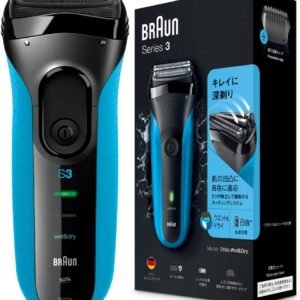 Braun Electric Shaver Series 3, Men's Electric Shaver, 3010s, Triple Bladed Head, Washable Under Water Tap / Shower Friendly