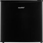 COMFEE' 冷凍庫 32L 前開き 温度調節7段階 コンパクト 省エネ ノンフロン ストッカー 小型 スリム ミニ 家庭用 RCD40BL1JP(E) ブラック