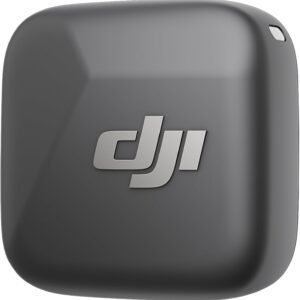DJI Mic Miniトランスミッター（インフィニティブラック） ワイヤレスマイク ピンマイク超軽量 オーディオ DJI OsmoAudio ノイズキャンセリング カメラ／iPhone／Android用ワイヤレスマイク Vlog撮影 ストリーミング