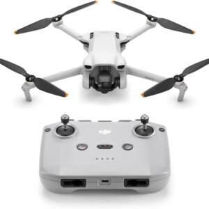 DJI Mini 3(N1送信機付き) カメラドローン 撮影 小型 リモートID対応 4K HDR動画撮影 38分飛行時間 縦向き撮影 インテリジェント機能搭載 折り畳み式 軽量 ミニドローン カメラ付き 賠償責任保険1年無償付き グレー