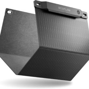 EcoFlow 28Wソーラーパネル 太陽光パネル USB対応 2ポート 折りたたみ式 携帯充電器 超軽量600g IP68防水 単結晶 25％高変換効率 軽量 防災グッズ 停電対策 アウトドア 防水 地震 災害時 キャンプ アウトドア