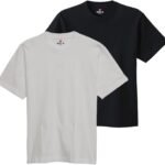 Hanes ビーフィー Tシャツ 半袖 丸首 2枚組 綿100% 丸胴仕様 タグレス仕様 2Pビーフィー Tシャツ BEEFY-T 2枚組 綿100% 肉厚生地 丸胴仕様 タグレス仕様 ヘビーウェイトT H5180-2メンズ