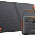 Jackery (ジャクリ) ポータブル電源 1000 New 100W ソーラーパネル 1枚 2点セット 1070Wh 業界トップの軽さとコンパクトボディ 60分でフル充電 リン酸鉄 長寿命 バッテリー 定格出力1500W 瞬間最大3000W 家庭用 アウトドア用 防災 UPS機能 アプリ遠隔操作 純正弦波 AC100V 50Hz/60Hz対応