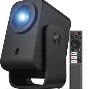 TCL C1 Google TV ポータブルプロジェクター ネイティブ1080P対応 / 内蔵ジンバル搭載/Google TV公式認証/Wi-Fi・Bluetooth対応/完全密閉型光学エンジン/オートフォーカス / 8Wドルビーデジタルオーディオ / 最大120インチ投影 / 天井投影対応