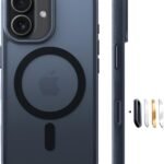 TORRAS iPhone 17 Case 【Military-Grade Impact Resistance & High-Performance MagSafe Compatible】Fingerprint Resistant, Yellowing Resistant, Military Protection Engineering, Magnet Equipped, Shock