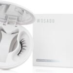 WOSADO マグネットつけまつ毛 一体型 、No.04サンセットブラウンアップグレード 、磁気 つけまつげ 、接着剤不要、ふんわり、すっぴん感、再利用可能、濃いメイク向き