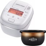 【WEB限定】 タイガー魔法瓶 炊飯器 5合 圧力IH ご泡火炊き 日本製 遠赤9層土鍋かまどコート釜 粒立ち保温24時間 ホワイト JPI-S10NW