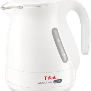 【オンライン限定】ティファール 電気ケトル 1.0L ジャスティン・プラス ロック ホワイト KO4411JP 1250Wのハイパワー たっぷり大容量 倒れてもお湯がこぼれない お手入れカンタン
