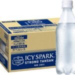 【強炭酸】コカ・コーラ アイシー・スパーク from カナダドライ ラベルレス 430mlPET ×24本