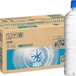 おいしい水 アサヒ飲料 天然水 ラベルレスボトル PET600ml×24本