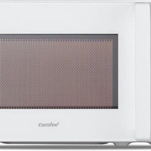 コンフィー(COMFEE') 電子レンジ 17L ターンテーブル 単機能 光るダイヤル式 全国対応 【メーカー保証2年】簡単操作 一人暮らし/家庭向/お年寄り CF-AM202-WH ホワイト ヘルツフリー