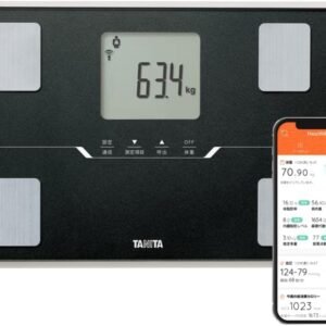 タニタ 体重計 体組成計 スマホ連動 ヘルスメーター BC-768 ブラック 【体脂肪率/内臓脂肪レベル/筋肉量/基礎代謝量/体内年齢/推定骨量/BMI/スマホ連動/乗るピタ】