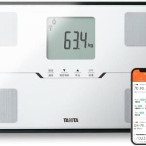タニタ(Tanita) 体重計 体組成計 スマホ連動 ヘルスメーター BC-768 ホワイト【体脂肪率/内臓脂肪レベル/筋肉量/基礎代謝量/体内年齢/推定骨量/BMI/スマホ連動/乗るピタ】