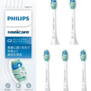 フィリップス 替えブラシ ソニッケアー クリーンプラスレギュラー (5本) 正規品 HX9025/67 ホワイト