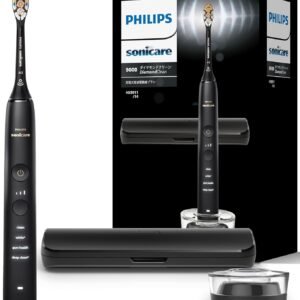 フィリップス 電動歯ブラシ ソニッケアー ダイヤモンドクリーン9000 (携帯用トラベルケース付き) HX9911/14 ブラック【Amazon.co.jp限定】