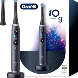 ブラウン 電動歯ブラシ オーラルB 【プレミアムモデル】iO9 歯科クリーニングのような磨き上がり iOM92B20BK-W 【Amazon.co.jp 限定】