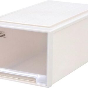 天馬 収納ボックス フィッツケース 押入れ 幅39×奥行74×高さ30cm 収納ケース たわみにくい 衣装ケース 日本製 【色 カプチーノ】 【サイズ ディープ】