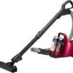 東芝 掃除機 サイクロン キャニスター型クリーナー コード式 軽量コンパクト トルネオミニ VC-C7-R グランレッド