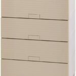 天馬 チェスト 完成品 フィッツチェスト ウッド 4段 タンス ナチュラル 幅65×奥行41×高さ85cm 収納ケース 衣装ケース 日本製 再生材配合 サステナブル TSPP 【色 ベージュ】【型番 6504】