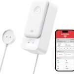 SwitchBot 水漏れセンサー コード付き WiFi Alexa ‐ スイッチボット 水位センサー 水漏れ防止 防犯アラーム 音量調整可能 スマートホーム セキュリティ 遠隔対応 水漏れ検知器