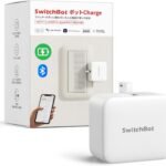 SwitchBot ボットCharge スイッチボット 充電式 スイッチ ボタンに適用 指ロボット スマートスイッチ スマートホーム ワイヤレス タイマー スマホで遠隔操作 Alexa, Google Home, Siri, IFTTTなどに対応(ハブ必要) 充電対応 ホワイト