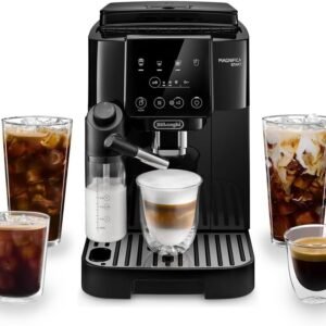 デロンギ 全自動コーヒーマシン マグニフィカスタート 全4メニュー 豆挽き コーヒーメーカー エスプレッソマシン ブラック ECAM22062B 【デロンギファミリー登録で3年保証、修理も原則72時間以内対応】