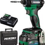 【Amazon.co.jp限定】HiKOKI(ハイコーキ) 36V インパクトドライバー WH36DD アグレッシブグリーン 初回修理保証(1年間) バッテリー1個・充電器・ケース付 WH36DD(XPLSZ)