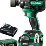 【Amazon.co.jp限定】HiKOKI(ハイコーキ) 36V インパクトレンチ WR36DH 初回修理保証 Bluetooth付バッテリー1個・充電器・システムケース2付 最大ゆるめトルク:650 N・m 最大締付けトルク350N・ｍ WR36DH(XPSZ) 【タイヤ交換におすすめ】